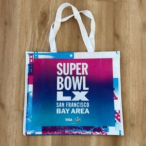 NEW NFL Super Bowl LX Reusable Bag